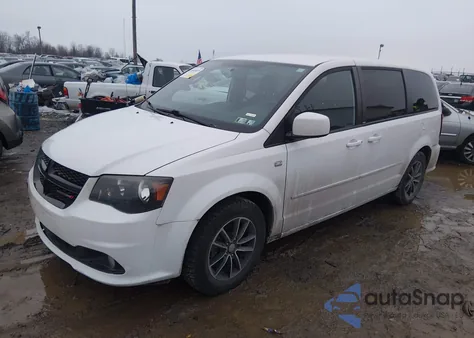 2014 Dodge Grand Caravan Sxt 30Th Anniversary z USA, uszkodzony, nr VIN 2C4RDGCGXER305788